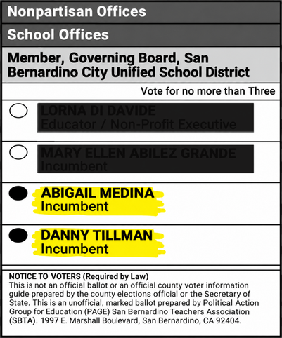 new sample ballot